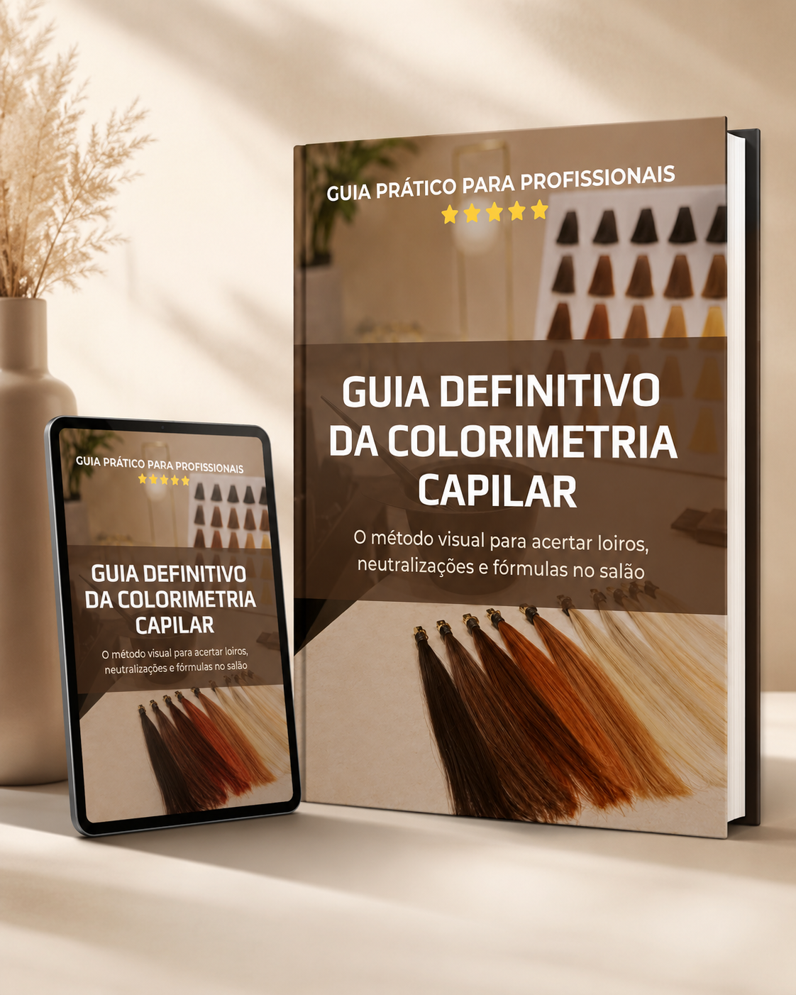 Capa do ebook Guia Definitivo da Colorimetria Capilar